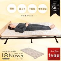家庭用 電位治療器 イオネス アルファ シングル AX-HM1010S 敷パッド あったか ベッドパッド 頭痛 肩こり 不眠症 慢性便秘 保温シーツ
