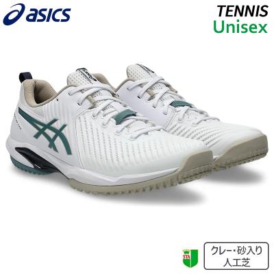 ASICS テニスシューズ（色：グリーン系）｜テニス｜スポーツ おすすめ