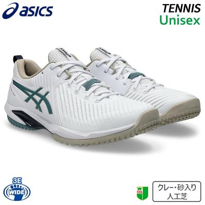 ASICS テニスシューズ（色：グリーン系）｜テニス｜スポーツ 通販