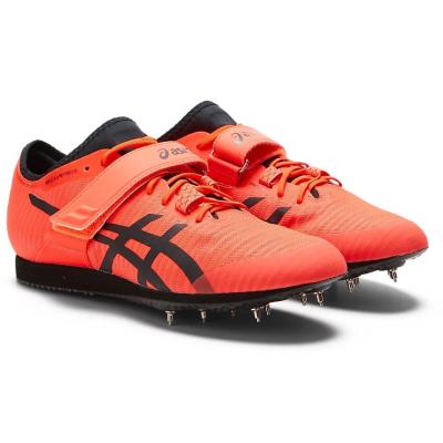 ASICS 陸上競技用スパイクシューズ 長距離走用　オレンジ ASICS 陸上 スパイク、シューズ（色：オレンジ系）｜陸上