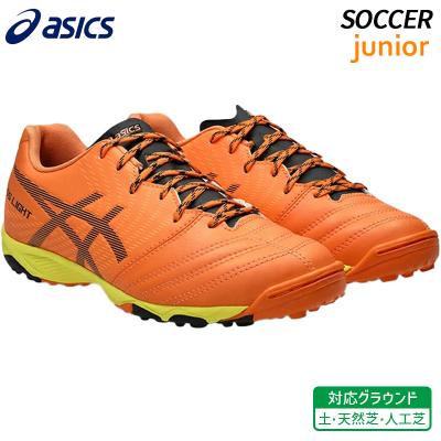 ASICS サッカートレーニングシューズ（色：オレンジ系）｜スパイク