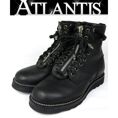 CHROME HEARTS ブーツベルトプリントブラック タンクトップ　Sサイズ CHROME HEARTS メンズシューズ、紳士靴（色：ブラック系