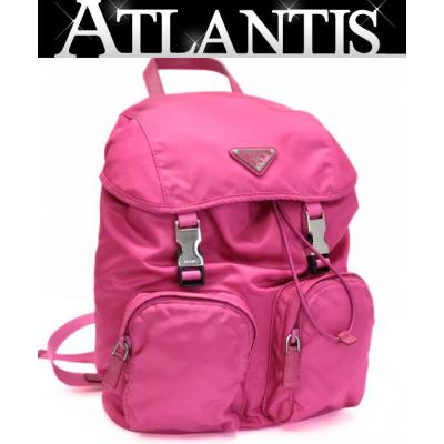 プラダ リュック 中古（ファッション）（色：ピンク系）のおすすめ人気