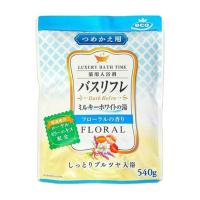 ライオンケミカル バスリフレ 薬用 入浴剤 ミルキーホワイトのにごり湯 つめかえ用 フローラルの香り 540g | アットライフ