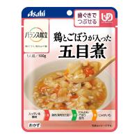 【送料無料】 アサヒグループ食品 バランス献立 鶏とごぼうが入った五目煮 100g 介護食 1個 | アットライフ