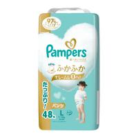 【送料無料・まとめ買い×3個セット】P&amp;G パンパース 肌へのいちばん パンツ L ウルトラジャンボ 48枚入 男女共用 こども用紙おむつ | アットライフ