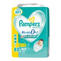 【送料無料・まとめ買い×3個セット】P&amp;G パンパース さらさらケア 新生児 テープ ウルトラジャンボ 82枚入 男女共用 | アットライフ