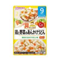 【送料無料・まとめ買い×3個セット】アサヒグループ食品 和光堂 具たっぷりグーグーキッチン 鶏と野菜のあんかけうどん 80g 9か月頃から | アットライフ