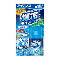 【送料無料・まとめ買い×3個セット】白元アース アイスノン 爆冷スプレー ミントの香り 95ml | アットライフ