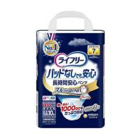 【送料無料・まとめ買い×4個セット】ユニ・チャーム ライフリー パンツタイプ 尿とりパッドなしでも長時間安心パンツ LLサイズ 7回吸収 10枚入 | アットライフ