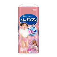 【送料無料・まとめ買い×4個セット】ユニ・チャーム トレパンマン ピンク ビッグ 30枚 トイレトレーニング専用パンツ こども用紙おむつ | アットライフ