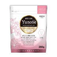 【まとめ買い×5個セット】紀陽除虫菊 湯の音 Yunone 幸せストロベリーの香り 280g 薬用 入浴剤 | アットライフ