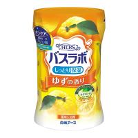 【送料無料・まとめ買い×10個セット】白元アース HERS バスラボ ボトル 薬用入浴剤 ゆずの香り 600g | アットライフ