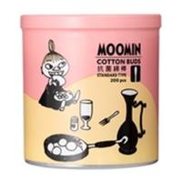 【送料無料・まとめ買い×60個セット】山洋 MOOMINN ムーミン 抗菌綿棒 200本 | アットライフ