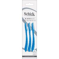 【送料無料】シック Schick 顔・眉毛用 カミソリ 3本入 1個 | 日用品・生活雑貨の店 カットコ