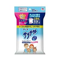 【送料無料】 アース製薬 サラテクト 虫よけシート 無臭タイプ BIGサイズシート 20枚入 1個 | 日用品・生活雑貨の店 カットコ