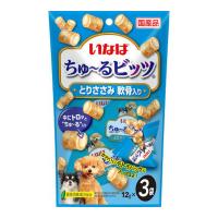 【送料無料】いなばペットフード いなば ちゅーるビッツ とりささみ 軟骨入り 12g×3袋入 犬用 ドッグフード 1個 | 日用品・生活雑貨の店 カットコ