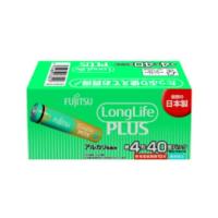 【送料無料】FDK FUJITSU Long LifePLUS ロング ライフプラス アルカリ乾電池 LR03LP(40S) 単4形 40個パック 1個 | 日用品・生活雑貨の店 カットコ