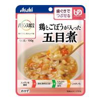 【メール便送料無料】アサヒグループ食品 バランス献立 鶏とごぼうが入った五目煮 100g 介護食 1個 | 日用品・生活雑貨の店 カットコ