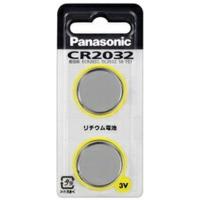 【×2個 メール便送料無料】パナソニック コイン形リチウム電池 CR-2032/2P 2個パック | 日用品・生活雑貨の店 カットコ