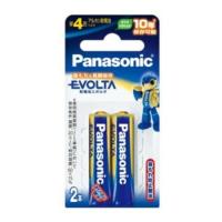 パナソニック(Panasonic) アルカリ乾電池 EVOLTA(エボルタ) 単4*2P LR03EJ/2B(4984824811485) | 日用品・生活雑貨の店 カットコ