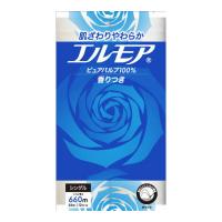 【送料無料・まとめ買い×8個セット】カミ商事 エルモア シングル 55m×12ロール 花の香り トイレットペーパー | 日用品・生活雑貨の店 カットコ