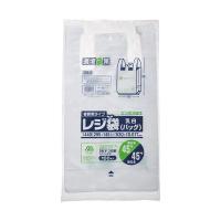 【送料無料・まとめ買い×10個セット】ジャパックス GRE45 バイオマス レジ袋 乳白 100枚入 NO45 | 日用品・生活雑貨の店 カットコ