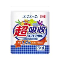 大王製紙 エリエール 超吸収キッチンタオル 4ロール ×12点セット | 日用品・生活雑貨の店 カットコ