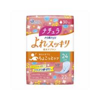 【送料無料・まとめ買い×24個セット】大王製紙 ナチュラ さら肌さらり よれスッキリ 吸水ナプキン 24cm ロング 30cc 22枚入 | 日用品・生活雑貨の店 カットコ