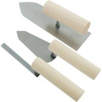 (送料無料・まとめ買い×30個セット)赤長 左官鏝3点セット(1セット) 1個 | 日用品・生活雑貨の店 カットコ