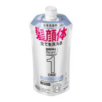 花王 メンズビオレ ONE オールインワン全身洗浄料 フルーティーサボンの香り つめかえ用  340ml 1個 | 日用品・生活雑貨の店 カットコ