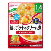 【送料無料・まとめ買い×12個セット】アサヒグループ食品 和光堂 BIGサイズのグーグーキッチン 鮭とポテトのクリーム煮 100g | 日用品・生活雑貨の店 カットコ