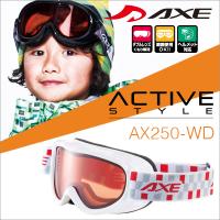 「最安値チャレンジ」 2018 NEWモデル アックス AX250-WD WT キッズ スノーボードゴーグル スキー ゴーグル AXE スノーゴーグル 2018-2019 No.01 | アトマイズ