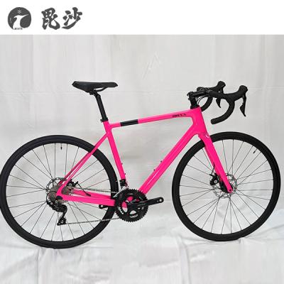 ロードバイク（色：ピンク系）｜自転車車体｜自転車｜車、バイク
