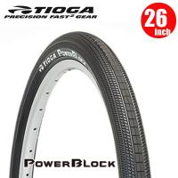 TIOGA タイオガ タイヤ パワーブロック 26x2.10 TIR22800 マウンテンバイク タイヤ 26 | アトミック サイクル 自転車 通販