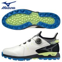 ミズノ ゴルフ ウエーブハザード プロ ボア 51GM2270 スパイクレス ゴルフシューズ ホワイト×ライム(35) MIZUNO WAVE HAZARD PRO BOA ウェーブ | テレ東アトミックゴルフヤフー店