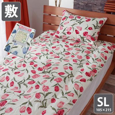 敷き布団用カバー（柄：花柄、フラワー）｜シーツ、カバー｜布団、寝具