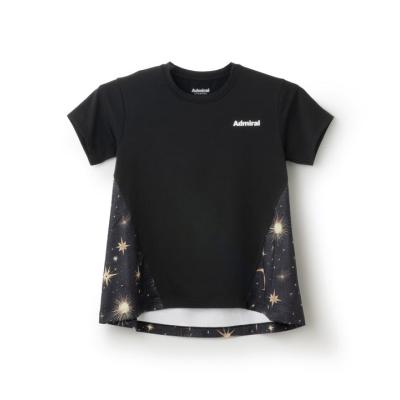 スポーツウェア レディースtシャツ（Admiral）（色：ブラック系）の