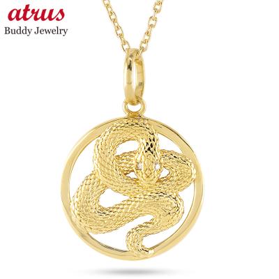 18金 ヘビ ルビーペンダント ビズー公式】ルビー K18(18金) ペンダントトップ フラヴィ