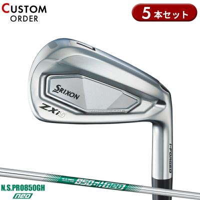 セット⑤ SRIXON ZX5 Mk2 アイアン（5-P）6本セット2022年モデル 日本モデル