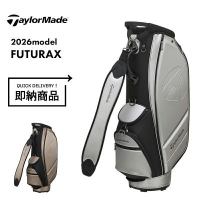 TaylorMade キャディバッグ（色：シルバー系）｜ゴルフ用バッグ