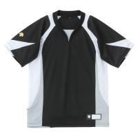 [DESCENTE]デサントジュニア　ベースボールシャツ(JDB-113)(BKWH)[取寄商品] | スポーツゾーンASPO
