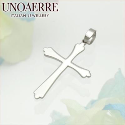 ウノアエレ 925 十字架 ペンダントトップ UNOAERRE K18イエローゴールドクロスペンダントトップ 29287 | UNOAERRE