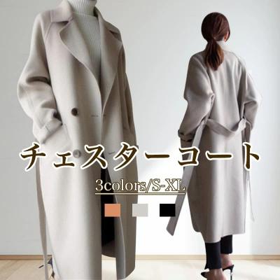 レディースチェスターコート（素材：麻、リネン）｜コート、ジャケット