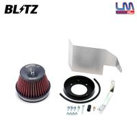 BLITZ ブリッツ サスパワー コアタイプLM レッド エアクリーナー  ステージア NM35 H13.10〜H16.8 VQ25DET | オートクラフト