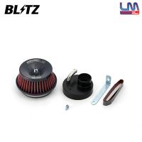 BLITZ ブリッツ サスパワー コアタイプLM レッド エアクリーナー  AZワゴン CY21S CZ21S H7.10〜H10.10 K6A | オートクラフト