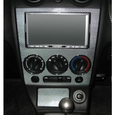 ダイハツコペンL 880k メーターフード　オーディオパネルセット ダイハツ コペン L880K メーターフード アルミ製パネル 4点