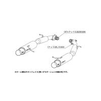 柿本改 マフラー Regu.06 &amp; R アテンザセダン DBA-GH5FP 2.5_NA L5-VE 2WD(FF) 08/1〜10/3 5AT 個人宅不可 北海道・離島は要確認 | オートクラフト