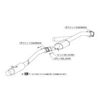 柿本改 マフラー HYPER FULLMEGA N1+ Rev. チェイサー E-JZX90 1JZ-GTE 2WD 92/10〜96/9 4AT/5MT 個人宅不可 北海道・離島は要確認 | オートクラフト