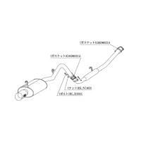 柿本改 マフラー Kakimoto.R カローラレビン E-AE86 1.6_NA 4A-GEU 2WD(FR) 83/5〜87/5 5MT 個人宅不可 北海道・離島は要確認 | オートクラフト